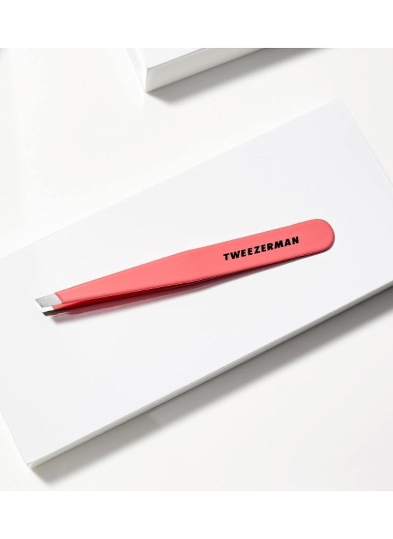 Tweezerman Fashion Colour Slant Tweezer In Geranium