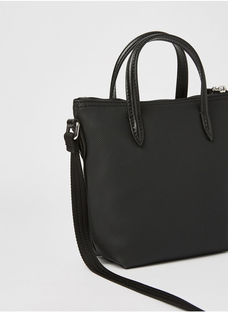 Petit Piqué Canvas Mini Crossbody Bag