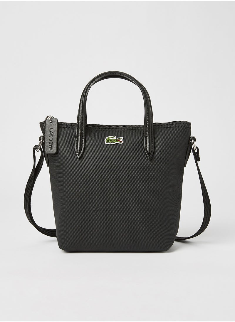 Petit Piqué Canvas Mini Crossbody Bag