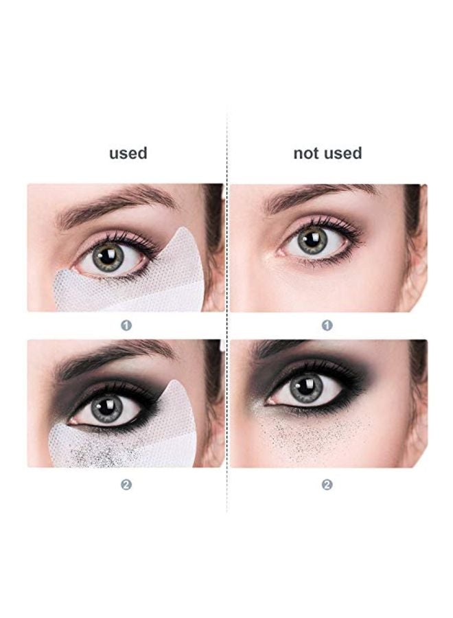 200-Piece Eyeshadow Stencil White