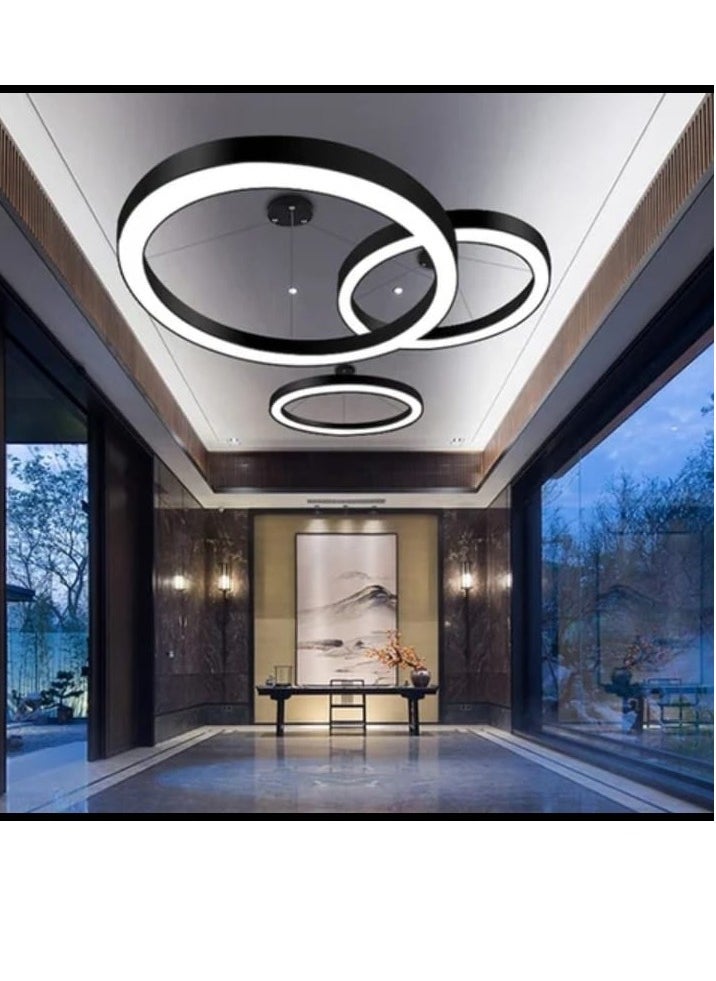 Ceiling lighting set of 4 pieces, sizes (φ500*H500mm+φ600*H500mm+φ800*H500mm+φ1000*H500m)