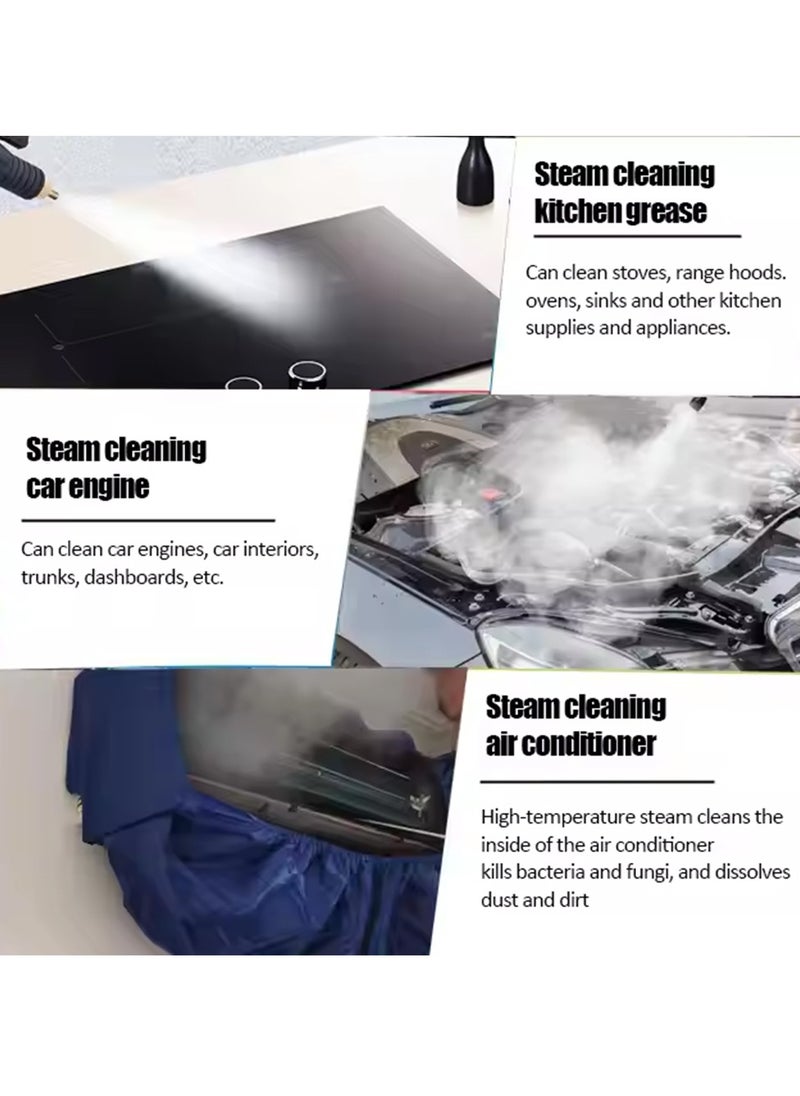 High Pressure Steam Cleaner, 3000W High Temperature High Pressure Steam Cleaner, Quick Heating In 10S for Car, Floor, Furniture, Range Hood, Bathroom