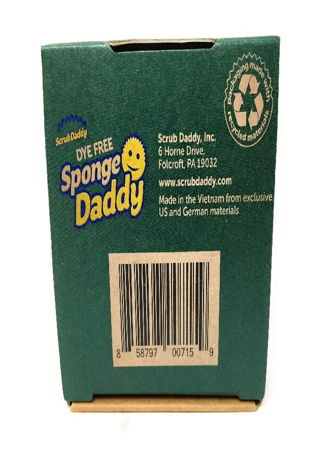 SCRUB DADDY Dye Free Sponge Daddy 3 Count, 3 CT