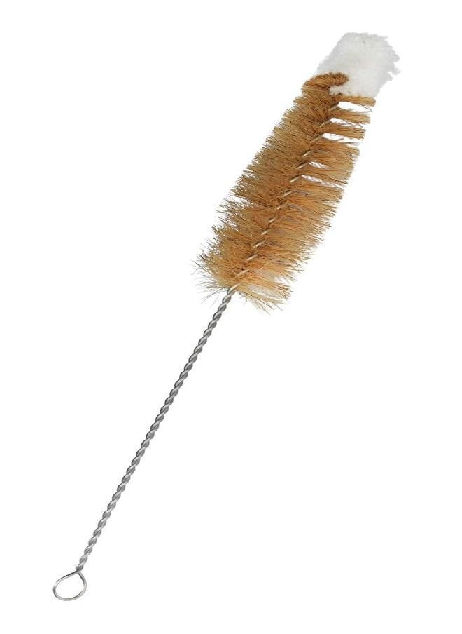 Tapered Bristle Cleaning Brush with Cotton Yarn Tip, 9