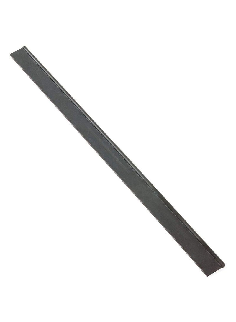 Heavy Duty Floor Squeegee Replacement Rubber Black 18inch