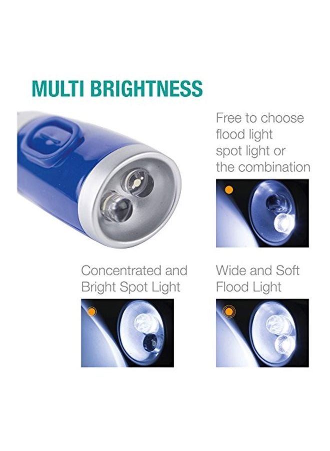 LED Neck Hug Light Blue 10.2x5.5x1.4inch