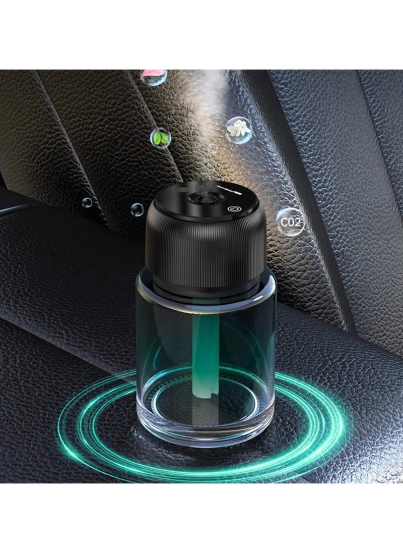 Rechargeable Electric Car Air Freshener Easy to use and small in size Capacity 160 ml Various modes Type C Charger Light indicator Contains essential oil 300 mAh battery works for 4-5 hours