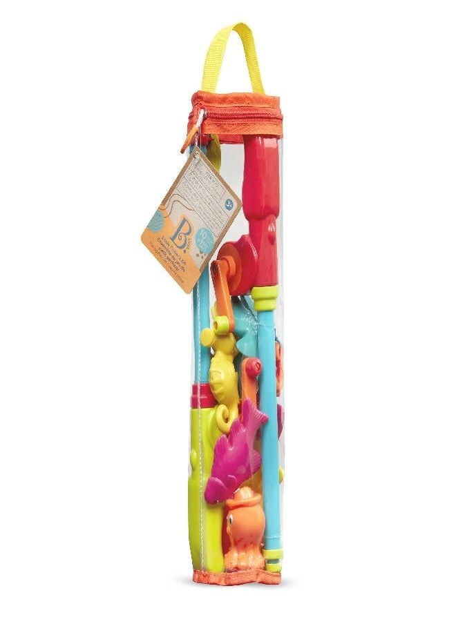 B. Toys by Battat Fishing Play Set for Kids - Magnetic Fishing Game - 2 Fishing Rods & 8 Sea Animals - Water Toys for Bath, Pool - Little Fisher’s Kit - 3 Years +,BX2090Z