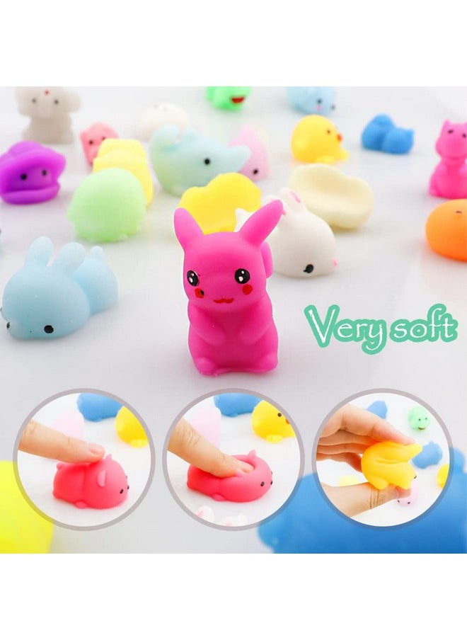 50 Pcs Mini Stress Relief Toys,Mini Squishies Kawaii Animal ,Stress Reliever Anxiety Toys For Kids Adults, For Halloween Christmas Easter Party Favors, Classroom Prizes, Birthday Gifts