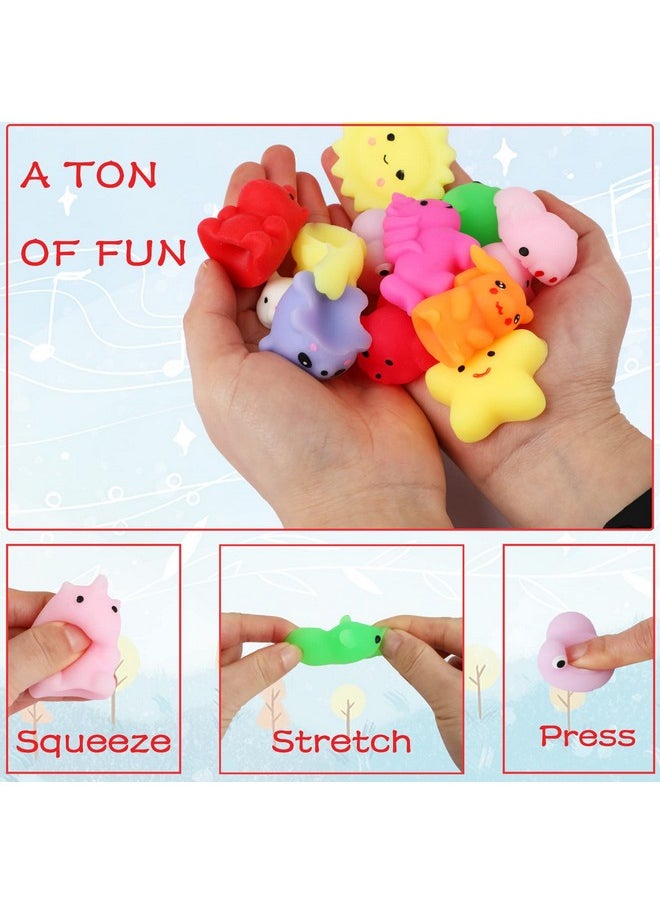 80Pcs Mochi Squishy Toys, Mini Kawaii Squishy Fidget Toys Bundles Squishies Party Favors For Kids Gift For Easter Basket Stuffers Egg Fillers Birthday Classroom Prize Pinata Christmas Stocking