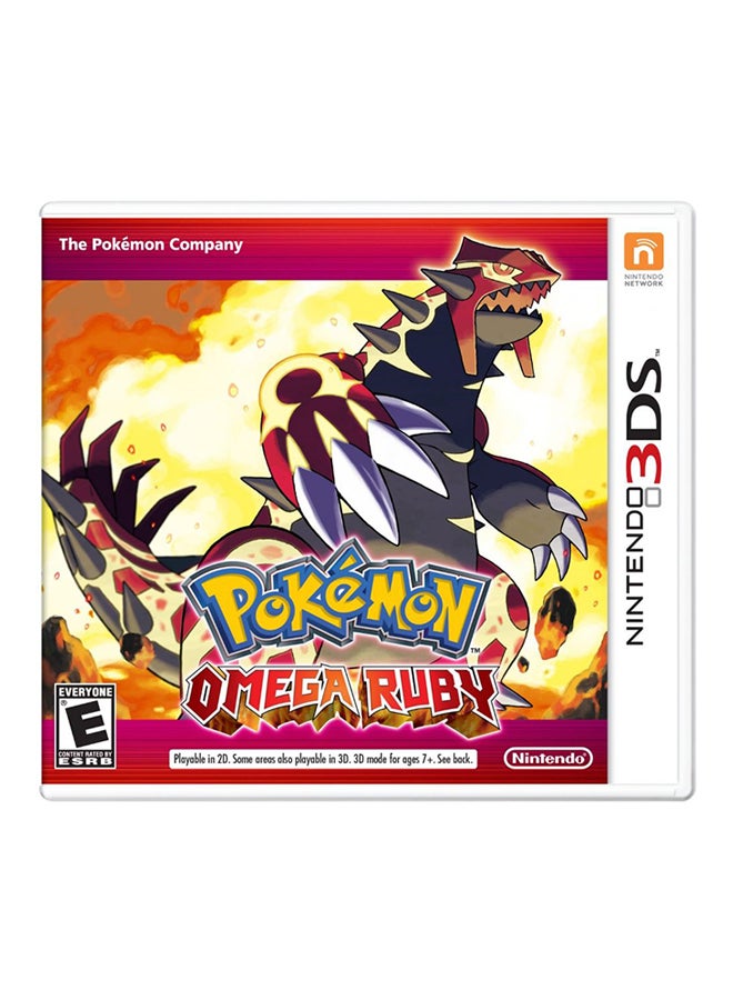 Pokemon Omega Ruby  (Intl Version) - Role Playing - Nintendo 3DS