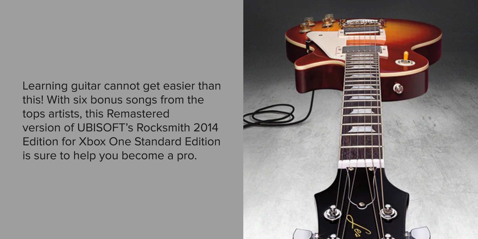 Rocksmith Remastered (Intl Version) - Music & Dancing - Xbox One