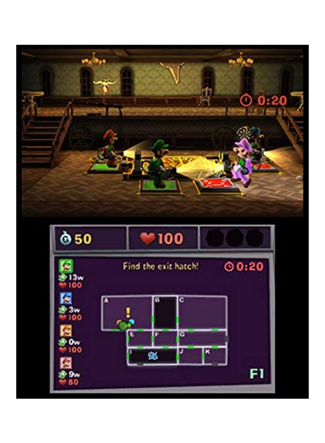 Selects - Luigi's Mansion Dark Moon (Intl Version) - Adventure - Nintendo 3DS