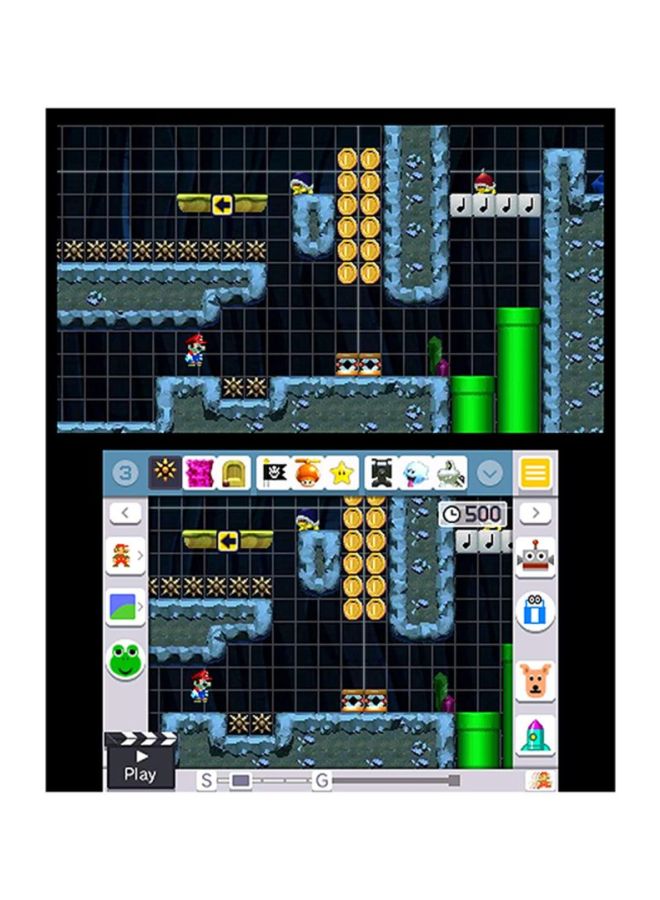 Super Mario Maker (Intl Version) - Action & Shooter - Nintendo 3DS