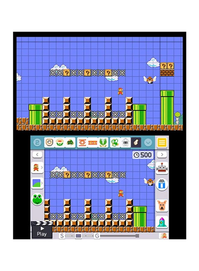 Super Mario Maker (Intl Version) - Action & Shooter - Nintendo 3DS