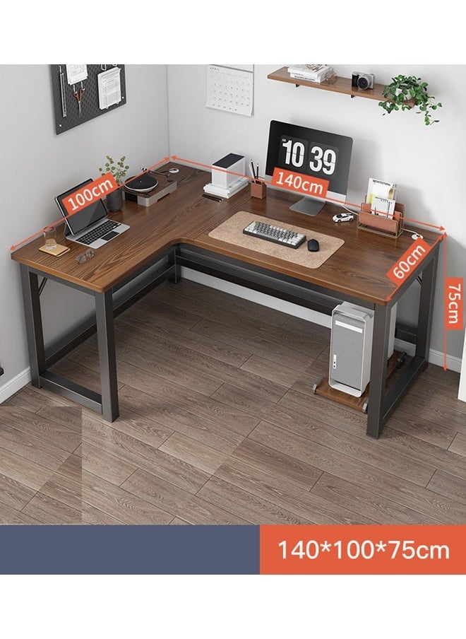 Computer and Multifunction Table Home Office Workstation 140X100 cm (Left Corner)