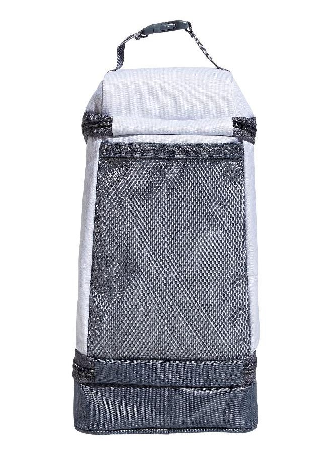 adidas Excel 2 Insulated Lunch Bag, Jersey White/Shadow Chrome/Onix Grey, One Size