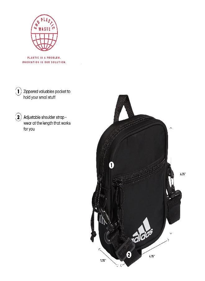 adidas Must Have Festival Crossbody Bag, Black, One Size