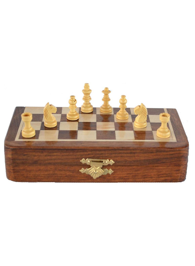 Magnetic Travel Pocket Chess Game 7 x 7inch