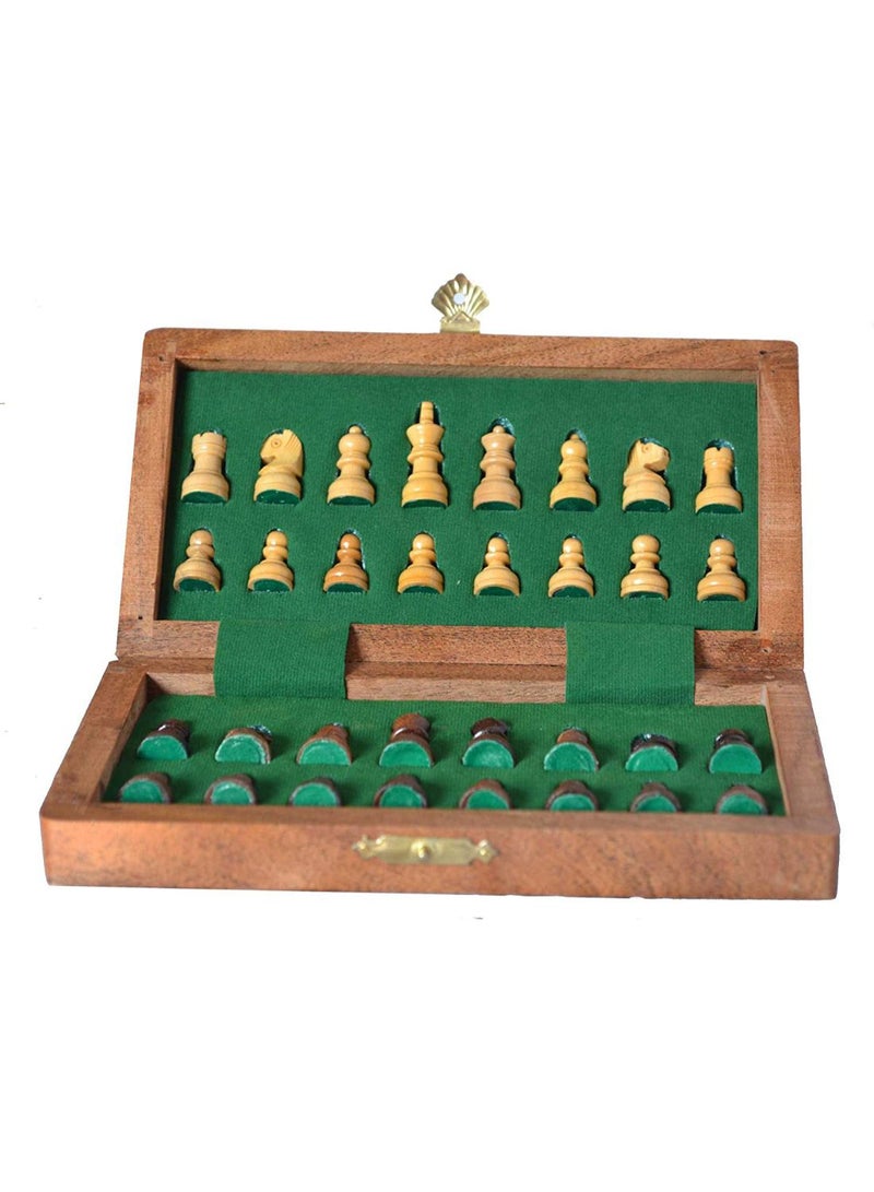 Magnetic Travel Pocket Chess Game 7 x 7inch