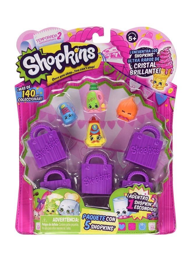 Pack Of 5 Pretend Shop Accessory Set