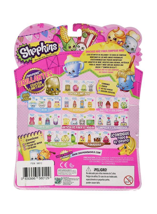 Pack Of 5 Pretend Shop Accessory Set