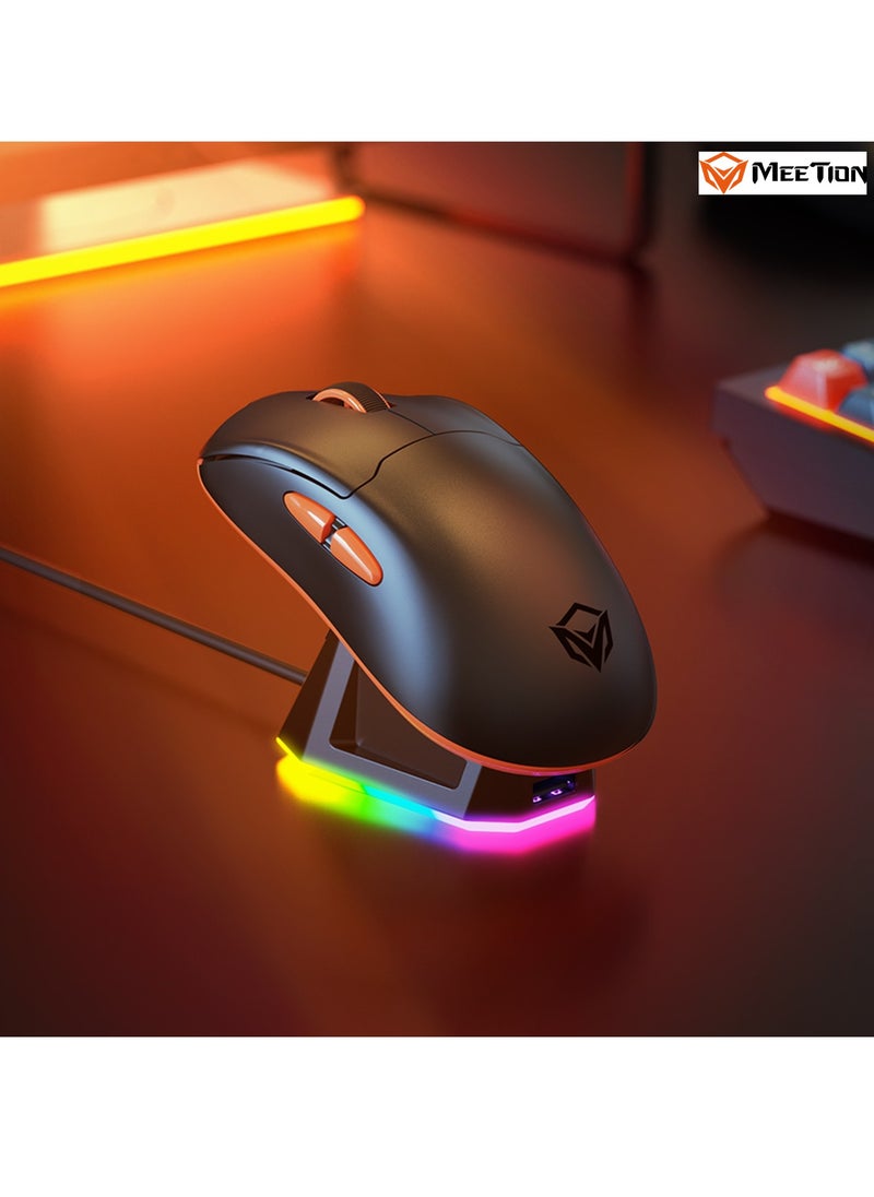 Meetion Air GW39 2.4G Wireless Gaming Mouse Tri-mode E-sports Notebook Desktop Computer PAW3395 Light weight Design Mouse Gamer