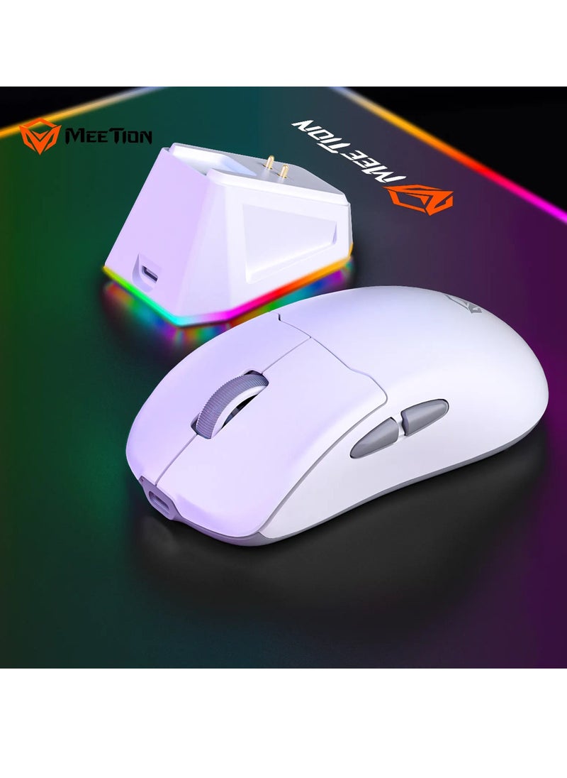 Meetion GW39 8K Wireless Gaming Mouse PAW3395 Gamer Optical Sensor 26000DPI 58G Lightweight Tri-Mode Macro Mouse for PC Laptop