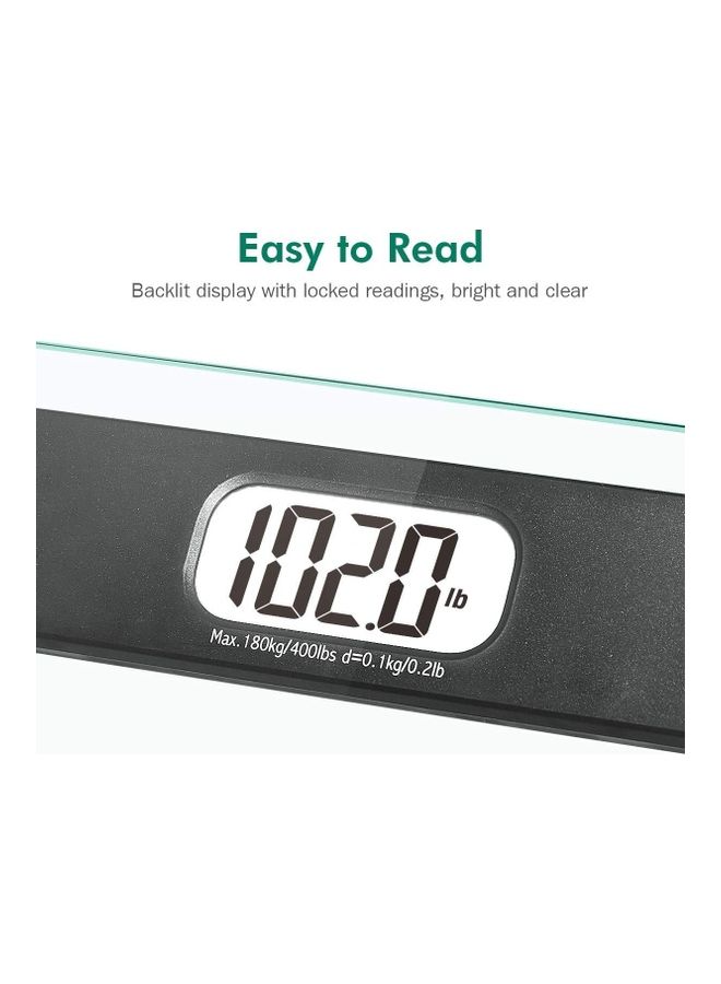4 Precision Sensors Modern Digital Weighing Scale clear 11inch