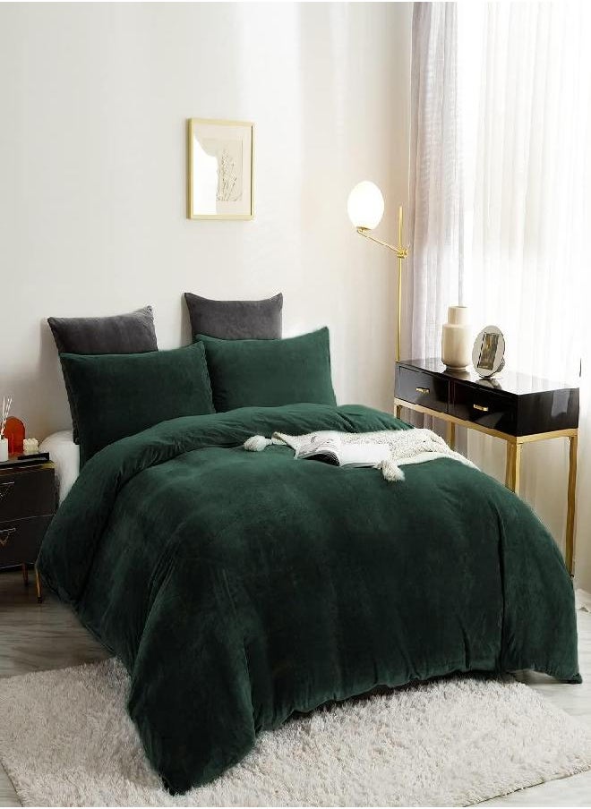 Bare Home Duvet Cover Twin/Twin Extra Long Size - Premium 1800 Super Soft Duvet Covers Collection - Lightweight, Cooling Duvet Cover - Soft Textured Bedding Duvet Cover (Twin/Twin XL, Dark Blue)