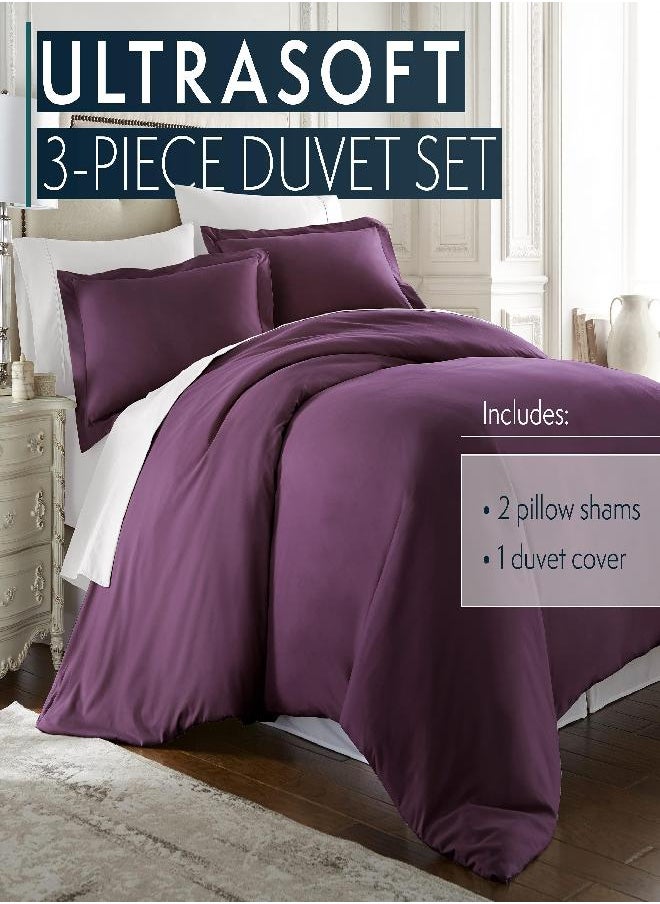 JELLYMONI Duvet Cover King, Rust Microfiber Tufted Duvet Cover Set, Boho Textured Duvet Cover Jacquard Rhombus Geometric Pattern Duvet Cover with Corner Ties & Zipper Closure