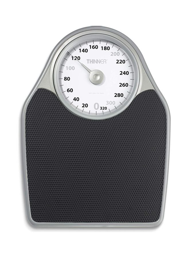 Dial Analog Precision Scale Grey/Black 18.5x14.3x4.9inch