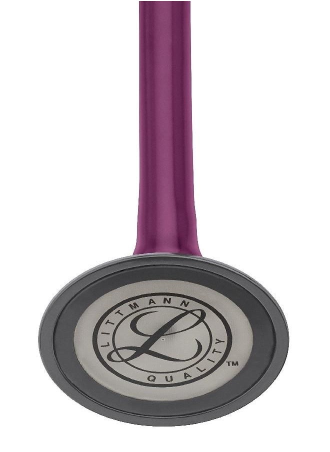 3M Littmann Stethoscope, Master Cardiology, Plum Tube, Stainless Steel Chestpiece, 27 inch, 2167