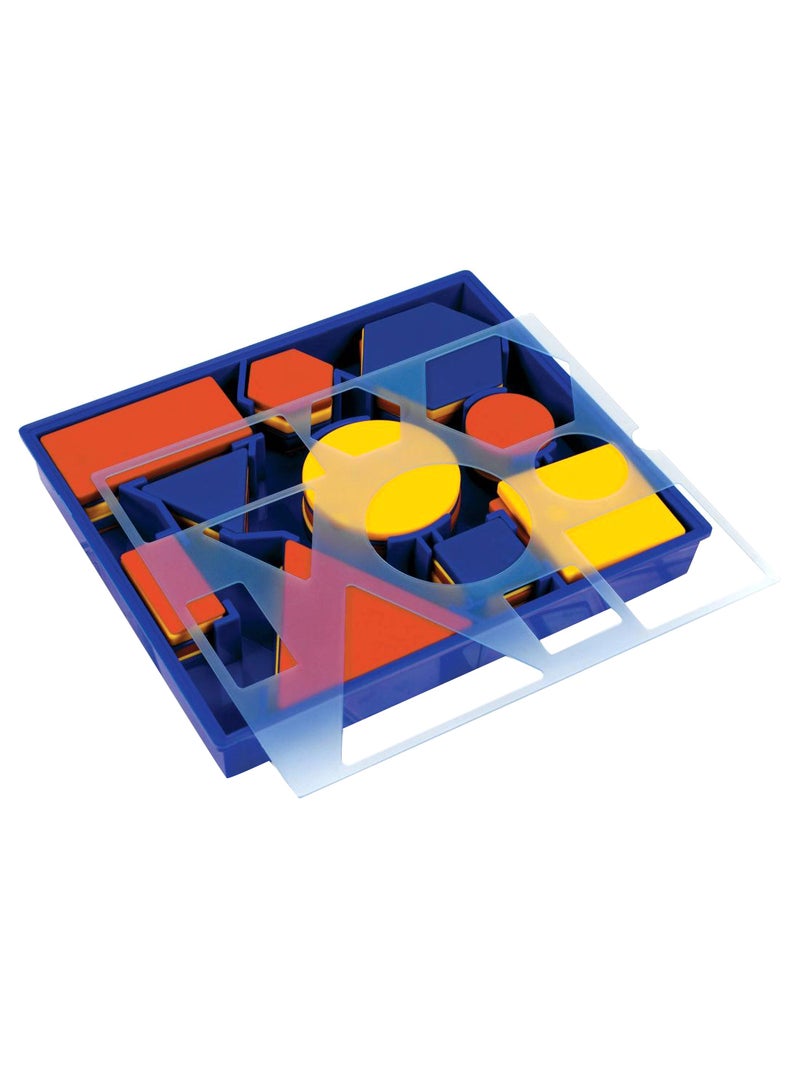 60-Piece Attribute Blocks Desk Set