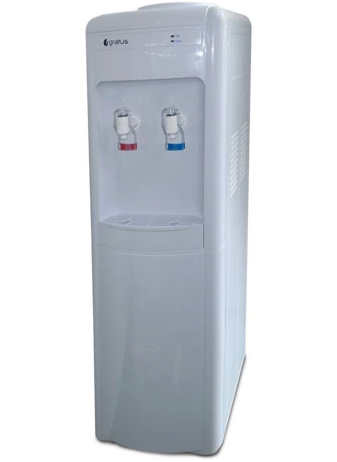 Gratus Hot & Cold 2 Tap Floor Standing Top Loading Water Dispenser