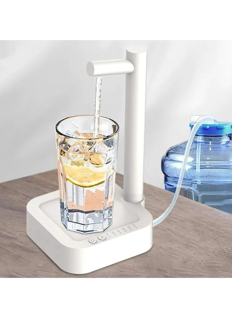 Smart Electric Water Extractor Rechargeable Automatic Water Dispenser Pump Quantitative Desktop Portable Drinking Fountain Home