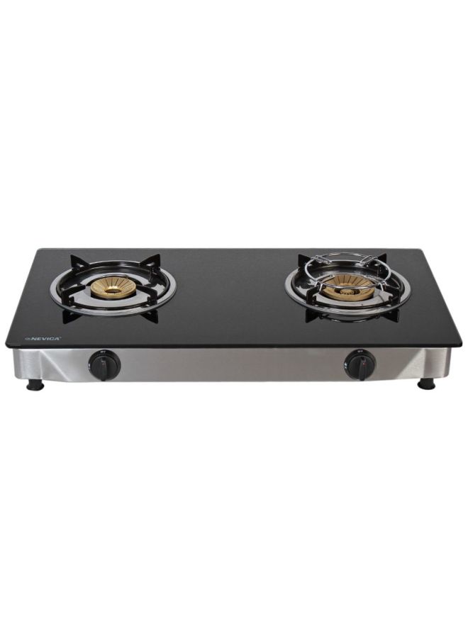 2 - Burner Gas Stove NV-846GS Black