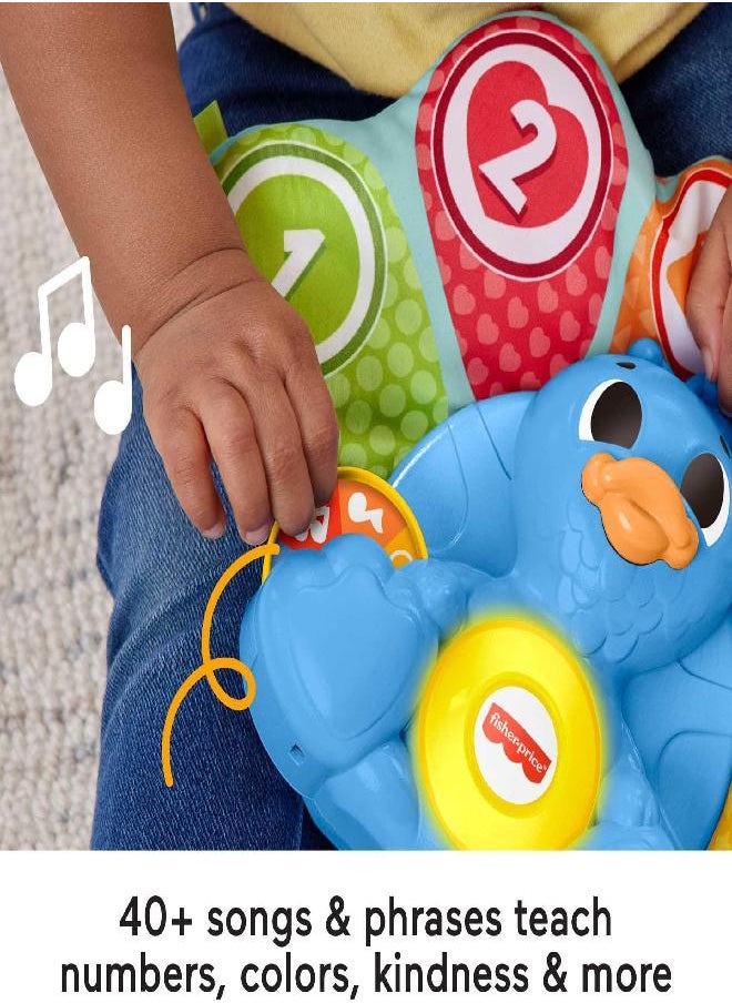 Fisher-Price Linkimals Learning Toy Counting & Colors Peacock with Interactive Lights & Music for Baby & Toddlers Ages 9+ Months