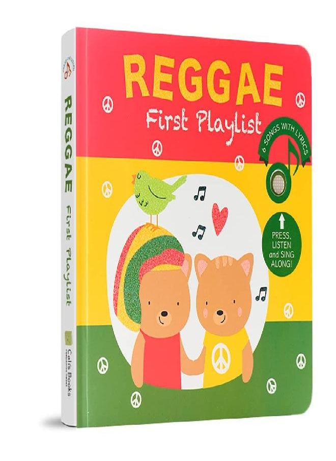 Cali's Books Reggae Music Book - Baby and Toddler Sound Book with Favorite Bob Marley Songs. Musical Book for Children 1-3 and 2-4. Gift for The Little Reggae Lovers