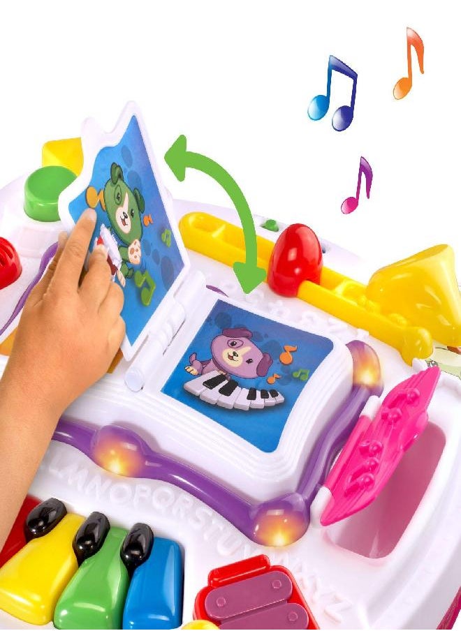 LeapFrog Learn and Groove Musical Table (Frustration Free Packaging), Pink