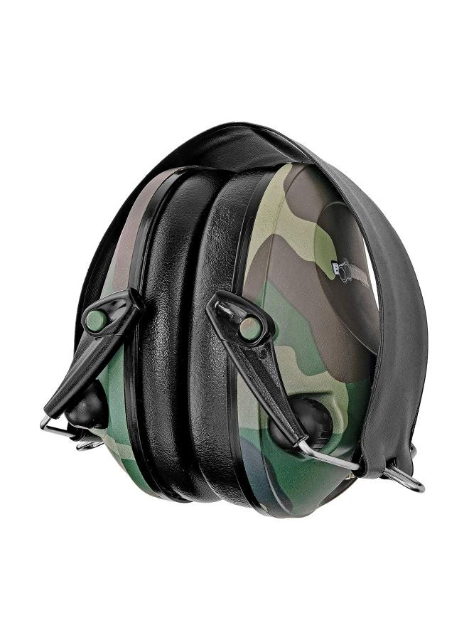 Noise Cancelling Safety Ear Muffs Black/Brown/Green