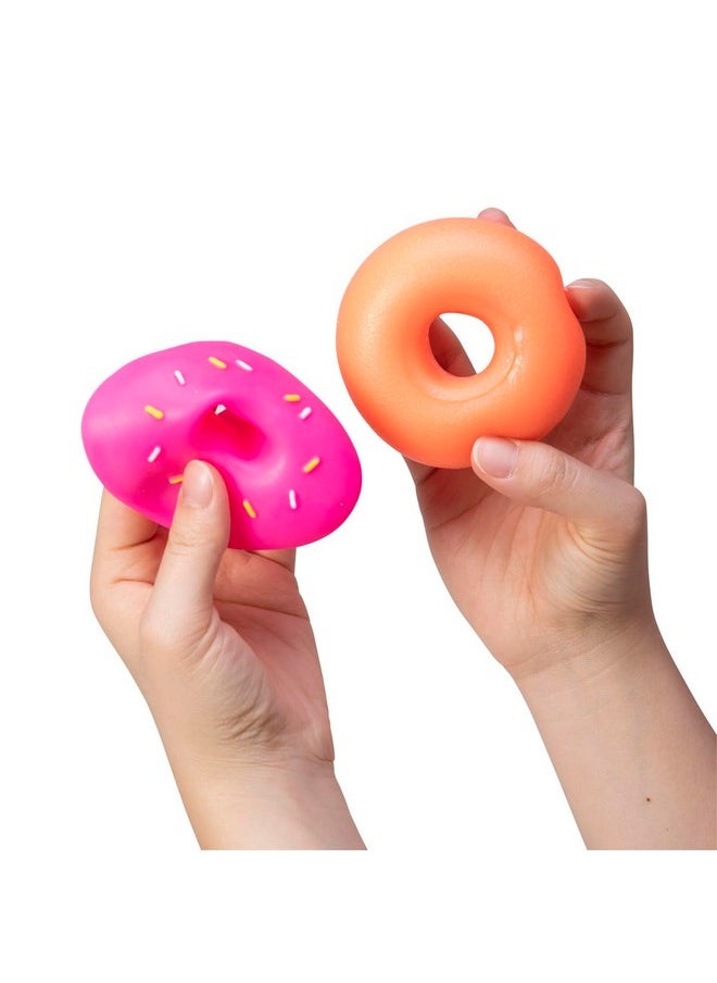 Needoh Dohnuts - Sensory Fidget Toy - Assorted Colors - Ages 3 To Adult (Pack Of 1)