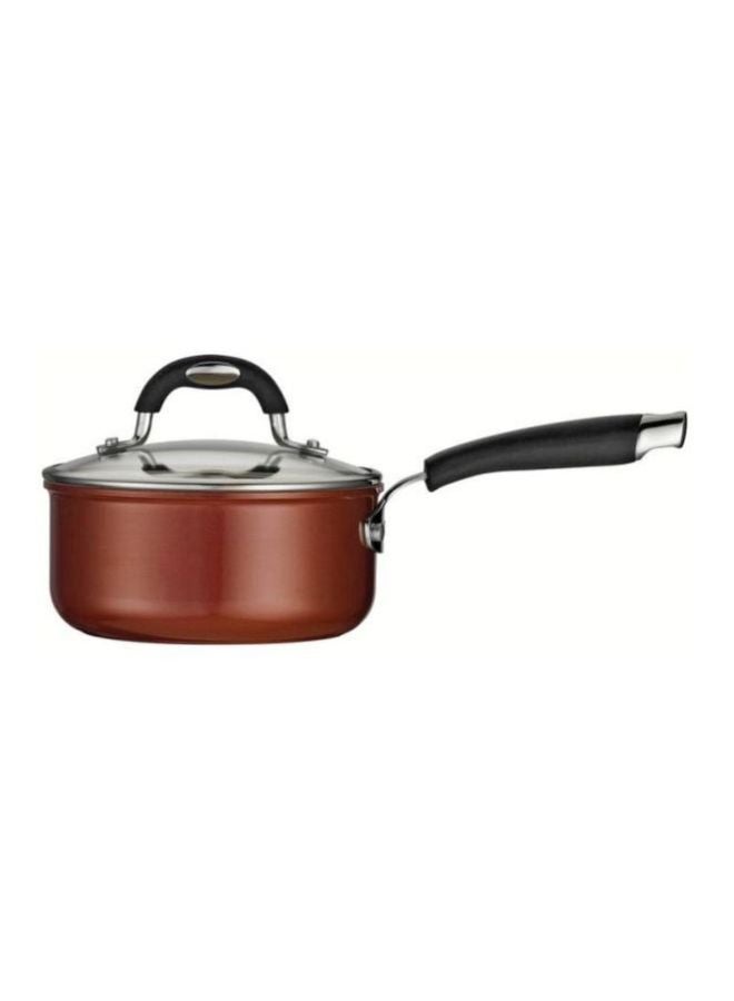 Sauce Pan With Lid Red