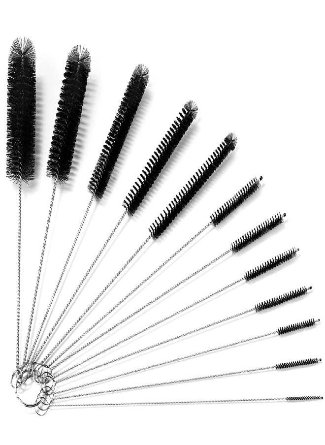 Metal Straw Cleaner Brush Set,Water Bottle Straw Brush Cleaner,Wire Pipe Cleaner Brush Set