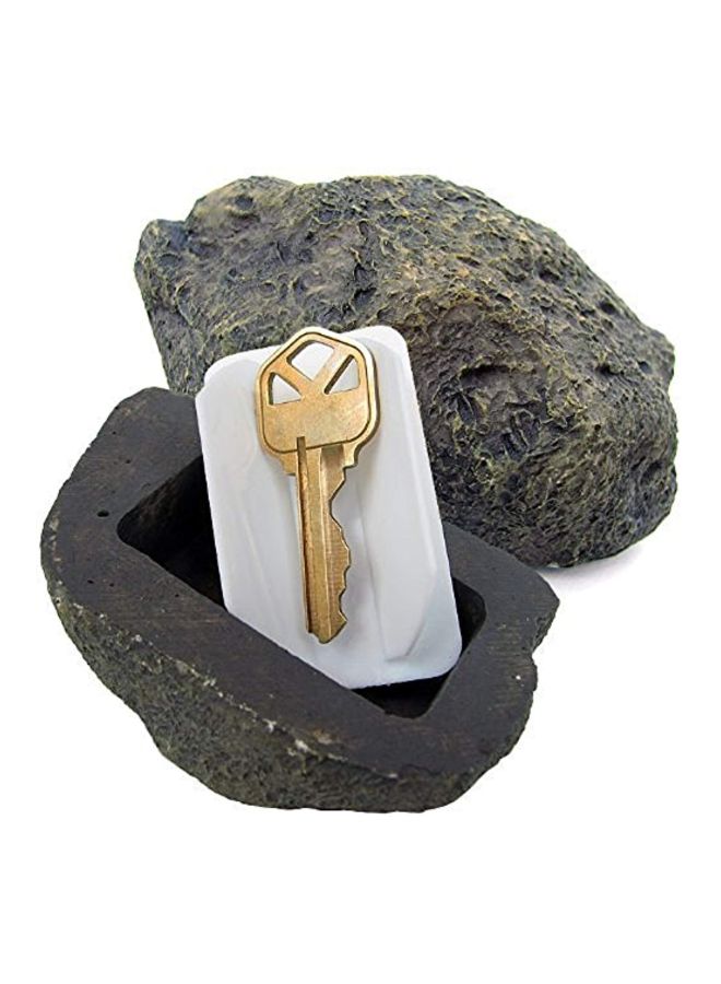 Hide Spare Key Fake Rock Black