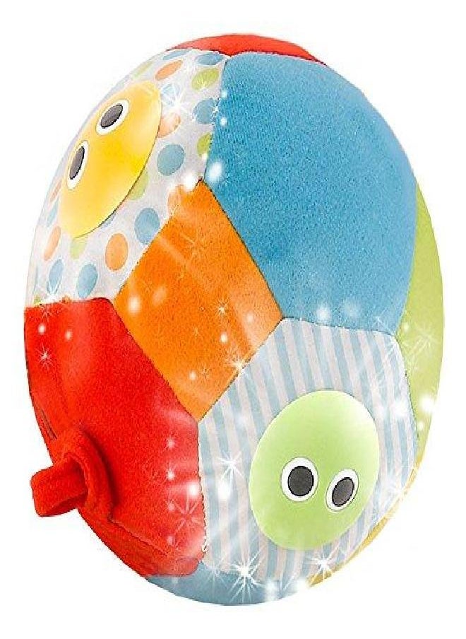 Yookidoo Musical Soft Play Baby Ball - Lights N Music Motion Activated Fun Baby Toy Ball (3m+)