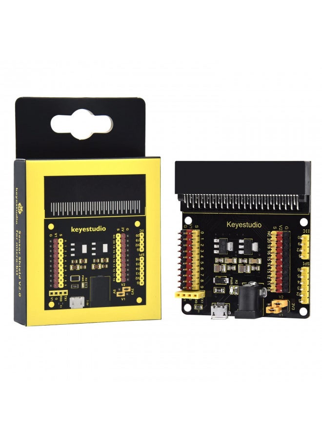 KEYESTUDIO Microbit Sensor Breakout Board V2 I2C SPI Micro USB for BBC Micro:bit