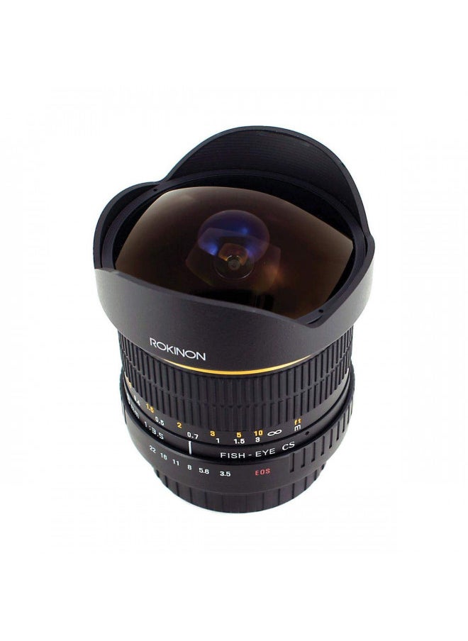 Rokinon FE8M-N 8mm F3.5 Fisheye Fixed Lens for Nikon (Black)