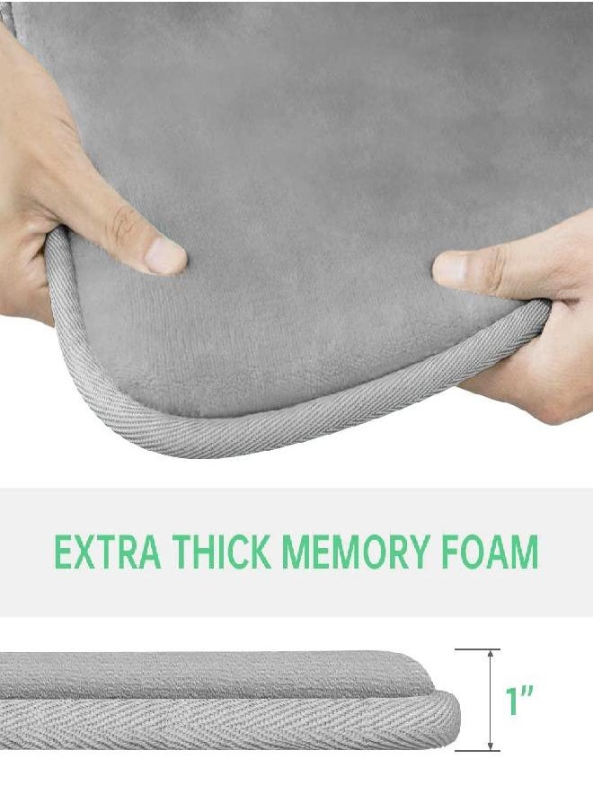 HOME GENIE Slip Resistant Drawer and Shelf Liner, Non Adhesive Roll, 20 Inch x 20 FT, Durable and Strong, Grip Liners for Drawers, Shelves, Cabinets, Pantry, Storage, Kitchen and Desks, Soft Gray