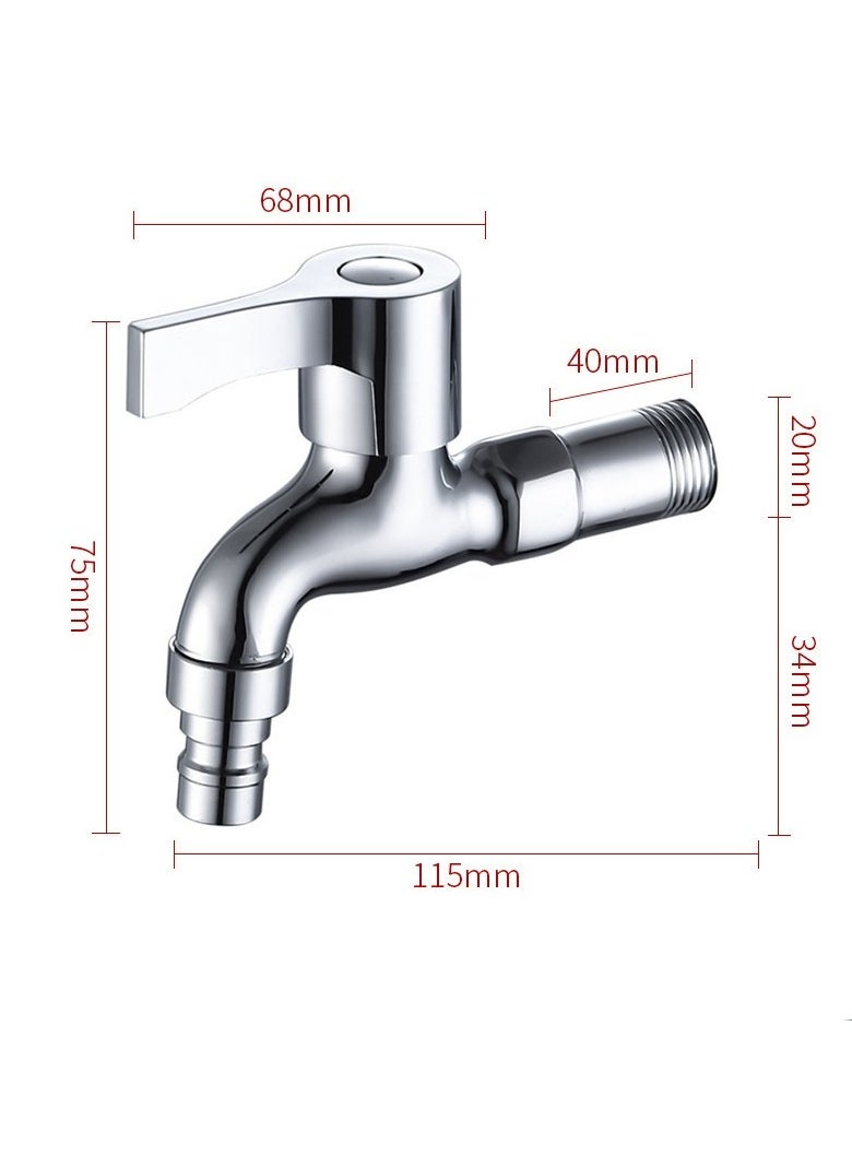 304 Stainless Steel Quick Opening Extended Faucet